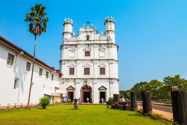 istock Catholic church in Old Goa 1266657444