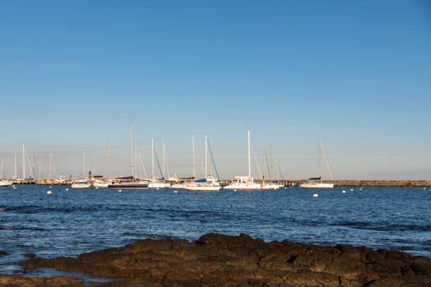 istock beautiful ocean coast on a sunny day in Punta del Este 1266663708