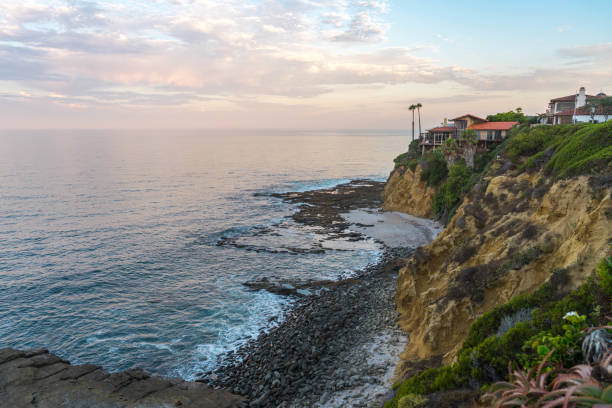 istock Beautiful Coastal Sunrise Crescent Bay Laguna Beach, CA 1266669896