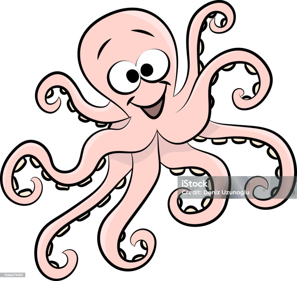 Ilustración de Ilustración Vectorial Sonriente Pulpo De Dibujos Animados Para Niños y más Vectores Libres de Derechos de Pulpo - iStock Ilustración de Ilustración Vectorial Sonriente Pulpo De Dibujos Animados Para Niños y más Vectores Libres de Derechos de Pulpo - iStock