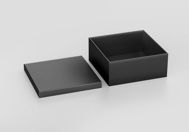 istock White Realistic Square Box Mockup, Blank Cardboard Shoe box, 3d Rendering isolated on white background ready for your design 1266678964