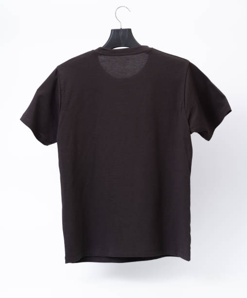 istock Blank gray T-shirt. clothes on isolated white background. 1266682811