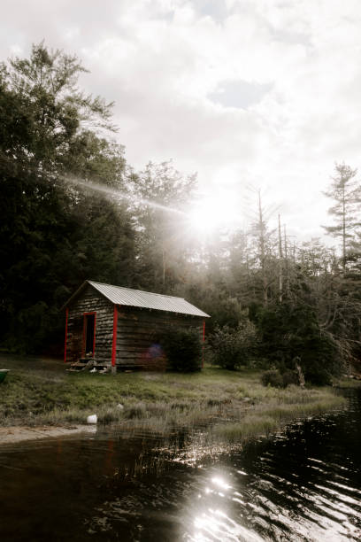 istock Boat Shed on the Lake 1266686565