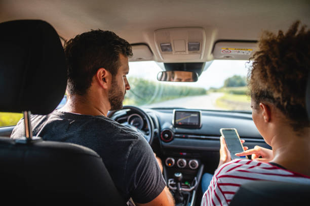 istock Couple traveling through a rural area 1266692737