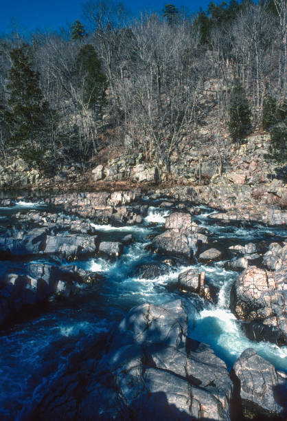 istock Johnson's Shut-ins SP - Shut-ins Vertical Close-up - 2002 1266701548