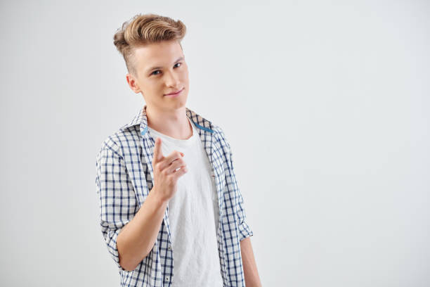 istock Confident teenage boy 1266704154