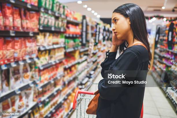 Think Its Time For A Change Stock Photo - Download Image Now - Supermarket, Shopping, Sadness