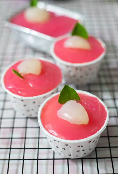 Cup cake Lychee Cake.