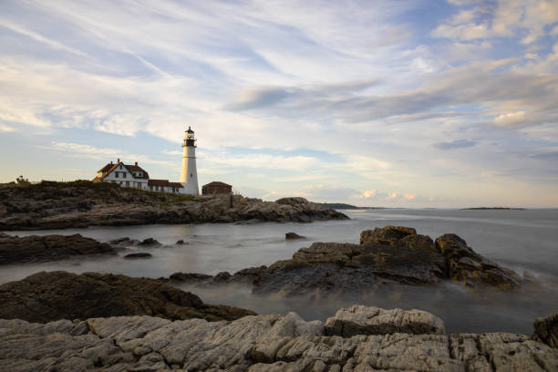 istock Portland Head Lighthouse, Maine, Long Exposure 1266708785