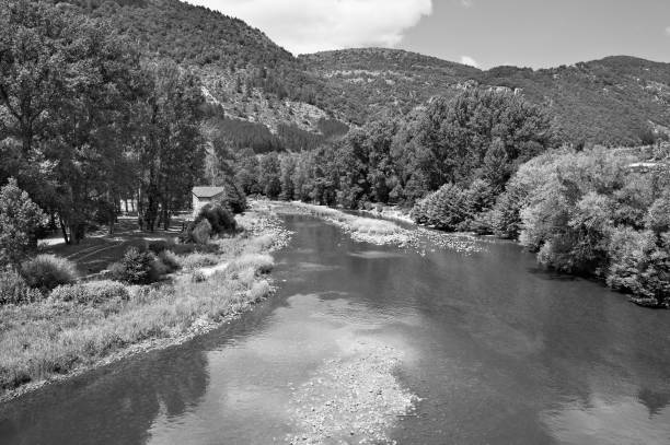 istock Deserted landscape in France 1266709094