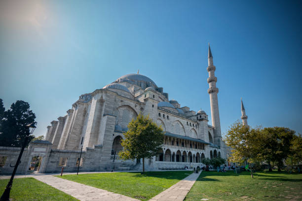 istock Istanbul, Suleymaniye Mosque. A sunny Istanbul day. 1266713652