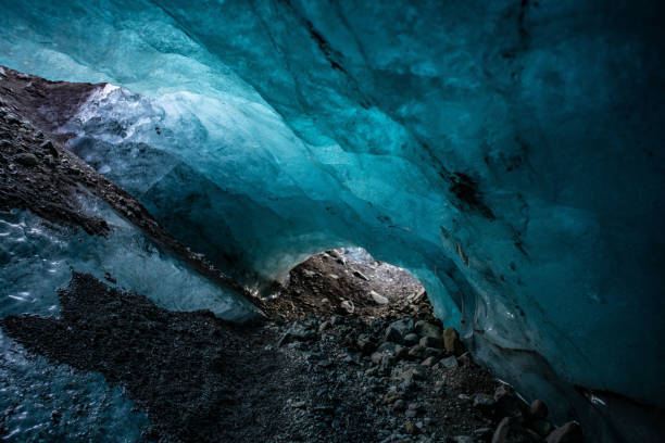 istock Ice cave in Vatnajokull 1266715599