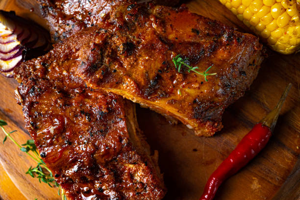 istock Rustic spare ribs from the oven 1266718617