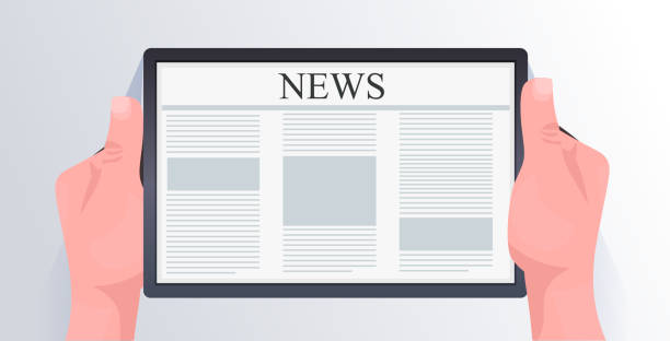 istock human hands using tablet pc reading daily news online newspaper press mass media concept 1266718740