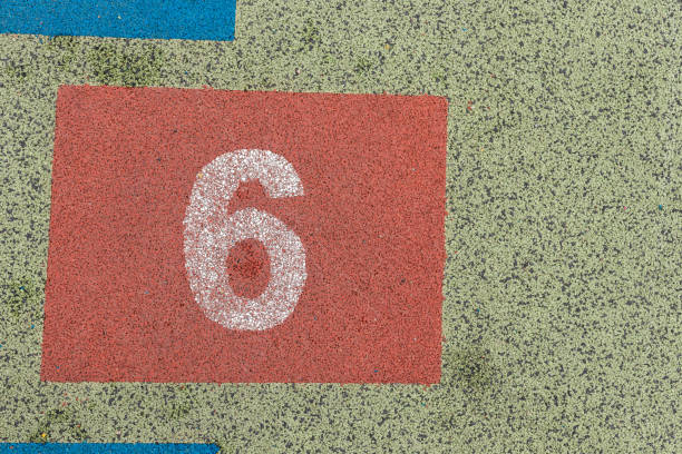 istock Hopscotch. Colorful number on playground. 1266722505