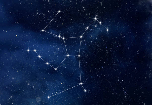 istock Hercules constellation in night starry sky 1266723000