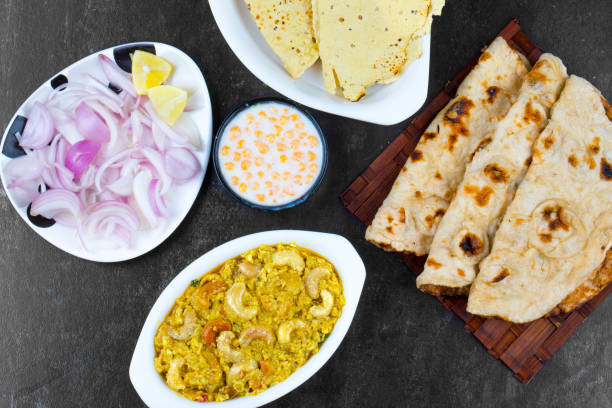 istock Indian Traditional Vegetarian Cuisine Kaju Curry 1266725188