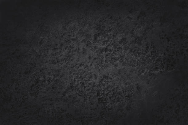 istock Dark grey black slate texture in natural pattern with high resolution for background and design art work. Black stone wall. 1266727542