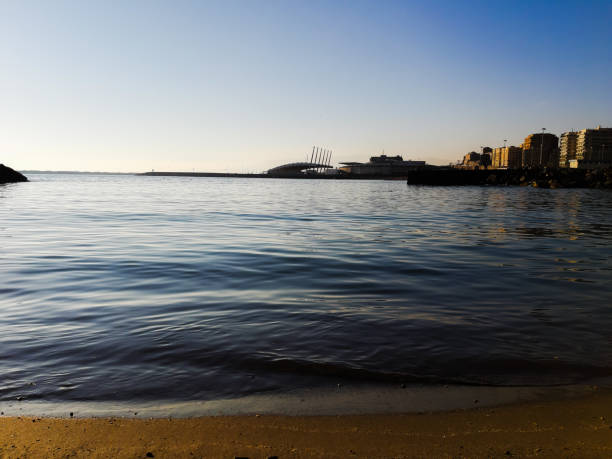 istock Clear water and sunset reflection in summer 1266729416