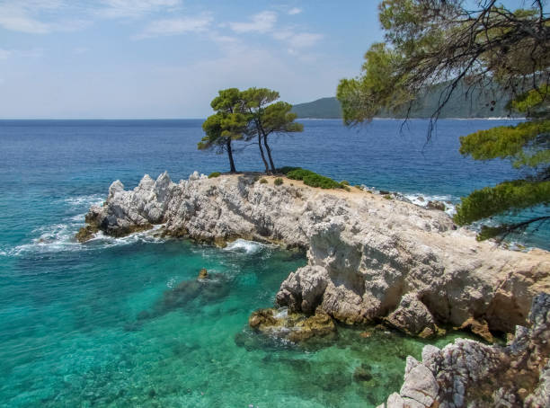 istock Amarantos rocks at Skopelos 1266732970