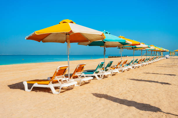 istock Kite public beach in Dubai, UAE 1266735769