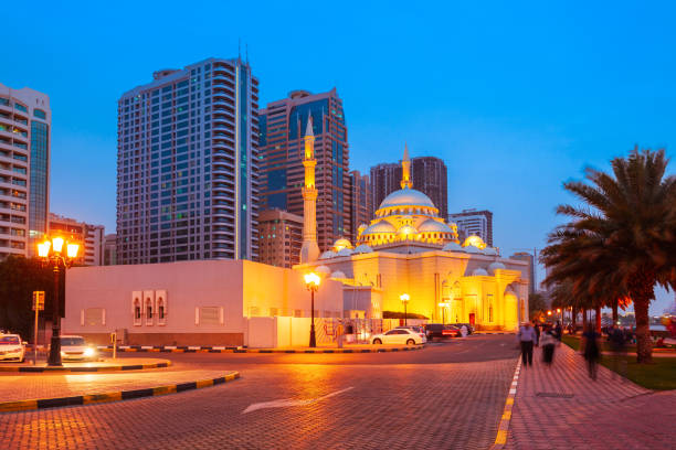 istock Al Noor Mosque in Sharjah 1266735789