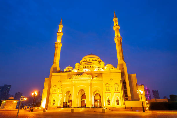 istock Al Noor Mosque in Sharjah 1266735793