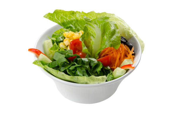istock salad in front of a white background 1266740588
