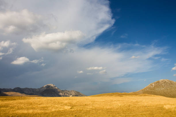 istock scenic view of Campo Imperatore in summer 1266747024