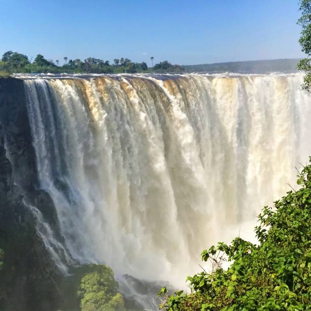 istock Victoria Falls with high water level, Zimbabwe 1266750200