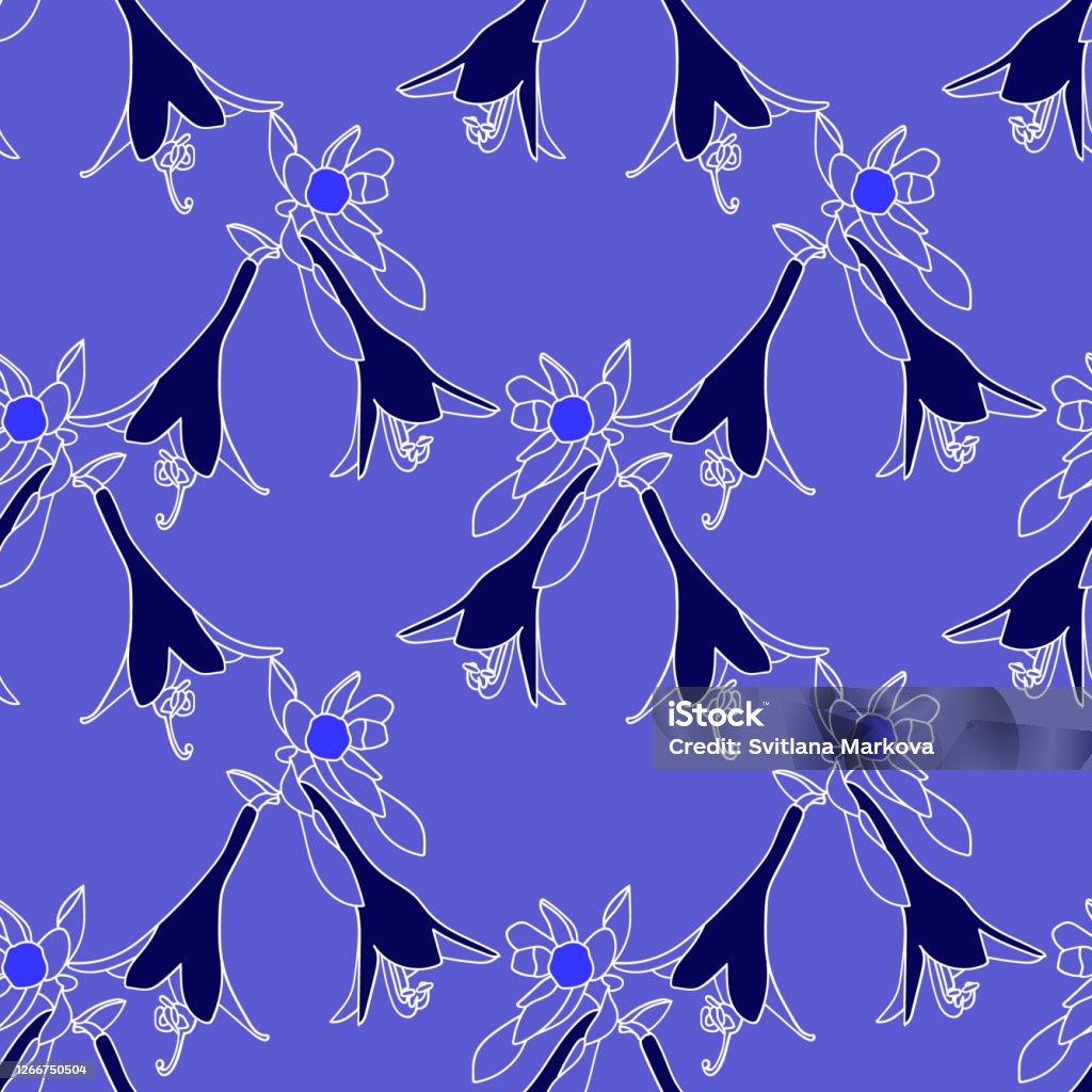 Tuber Pattern Tuber Flowers Seamless Pattern Stock Illustration - Download Image Now ...