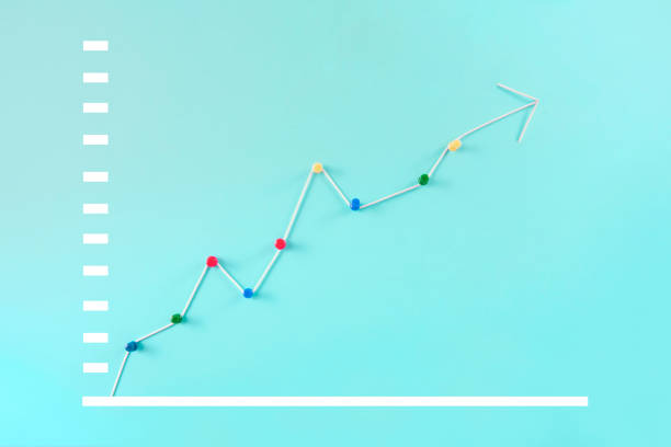 istock Conceptual Business Finance Growth Chart 1266755667