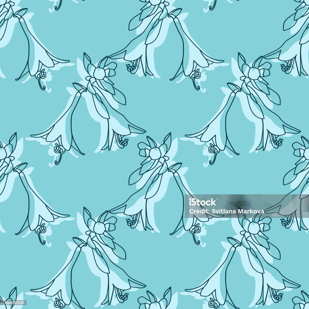Tuber Pattern Tuber Flowers Seamless Pattern Stock Illustration - Download Image Now ...