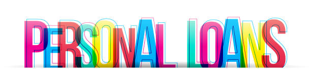 Personal Loan White Background Illustrations, Royalty-Free Vector