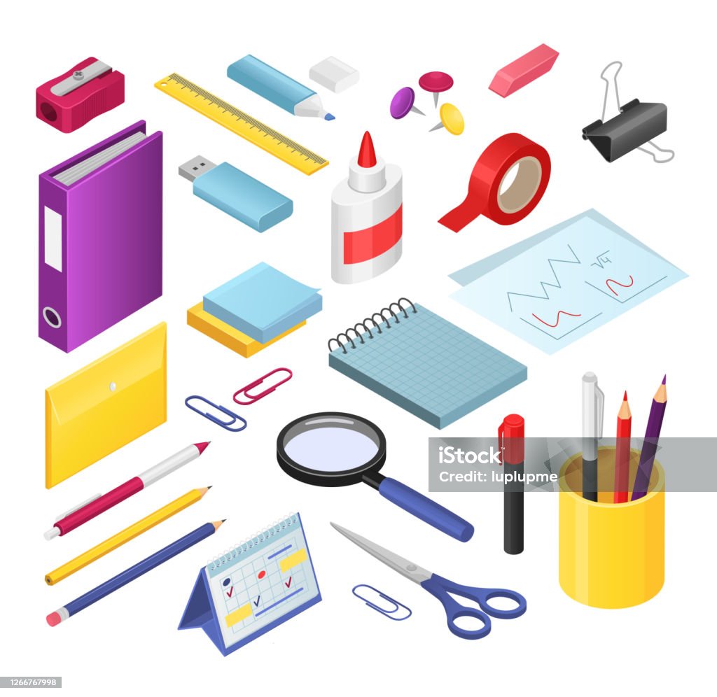 Ilustración de Conjunto De Ilustración Vectorial De Papelería Isométrica Artículos De Herramientas De Papelería De Oficina O De Papelería De La Oficina 3d De Dibujos Animados Lápiz De Lápiz O Marcador Goma Ilustración de Conjunto De Ilustración Vectorial De Papelería Isométrica Artículos De Herramientas De Papelería De Oficina O De Papelería De La Oficina 3d De Dibujos Animados Lápiz De Lápiz O Marcador Goma