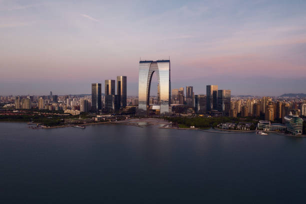 istock CBD buildings by the lake. 1266768147