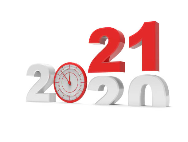 istock Happy New year 2021 3D illustration 1266768929