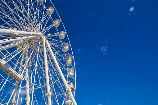 Ferris wheel on the fair of Jerez de la Frontera