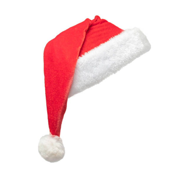 istock Christmas Santa hat isolated on white background with clipping path 1266773742