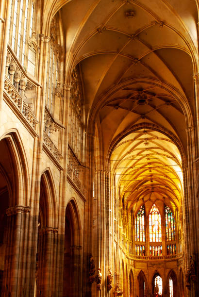 istock Inside Votive Church in Czech Republic, Prague 1266777833