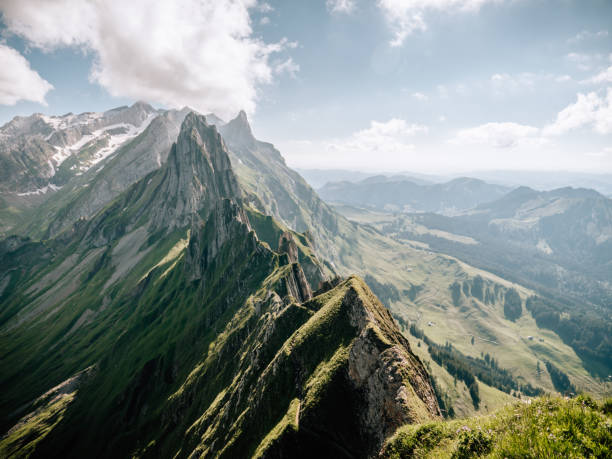 istock Mountain ridge in Appenzellerland canton 1266780920