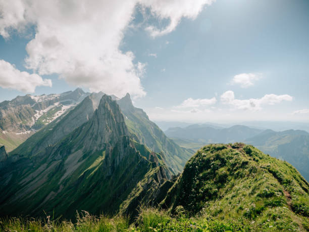 istock Mountain ridge in Appenzellerland canton 1266781000