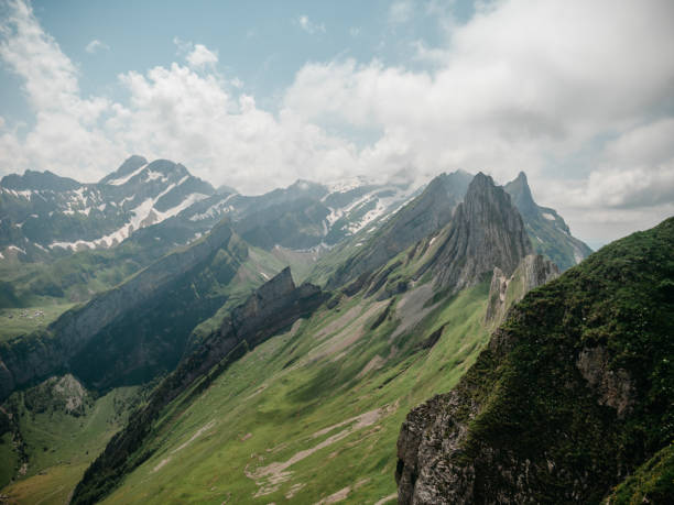 istock Mountain ridge in Appenzellerland canton 1266781813