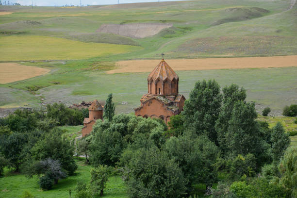 istock Beautiful apostolic monastery complex Marmashen 1266784303