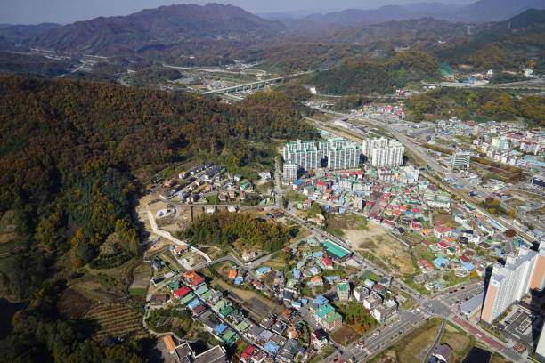 istock Okcheon, Chungcheong-do, South Korea 1266789575