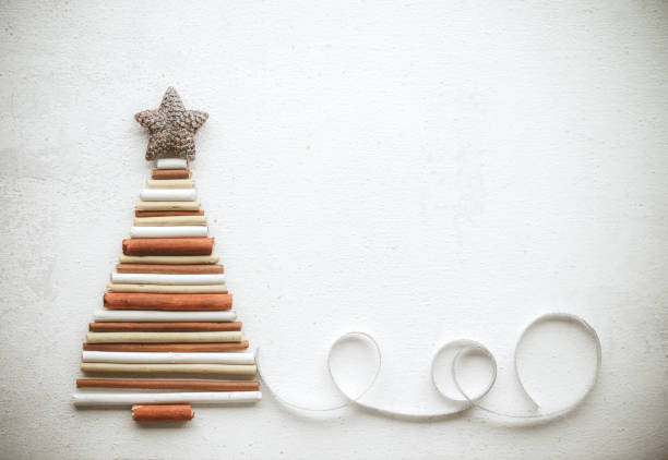 Christmas trees and christmas decorations