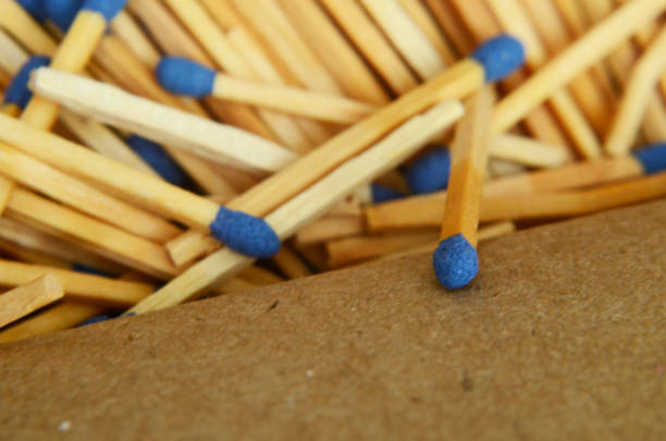 istock m box of matches, social distance example, cooking matches 1266795690