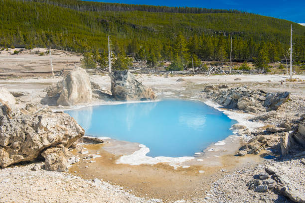 istock Geysers at Norris Basin 1266803873