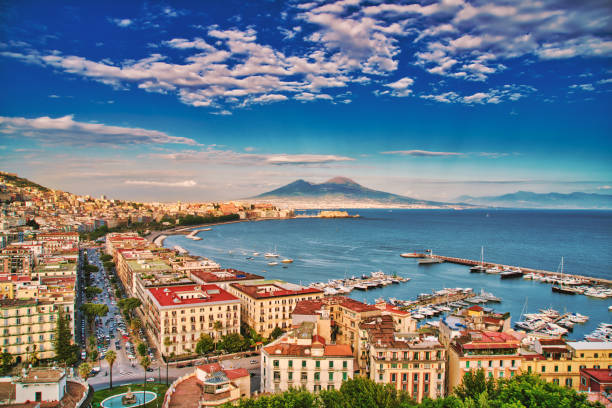 istock Panorama of Naples - Italy 1266808719
