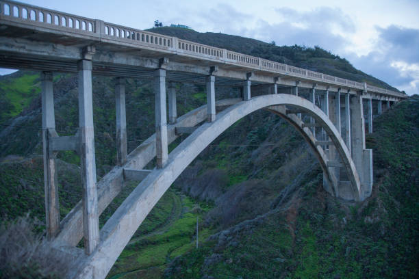 istock Moody sky and a bridge Big Sur, California 1266809955